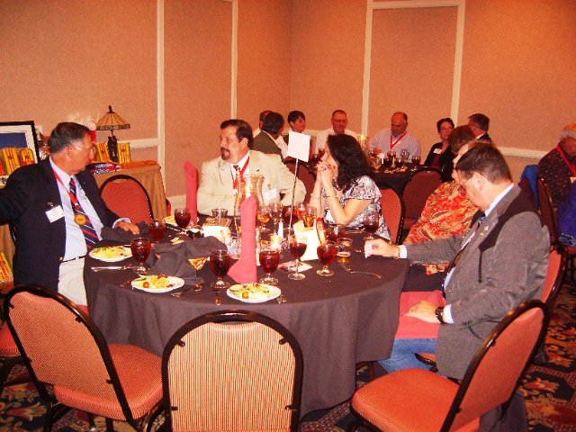 (4) Suturday night Banquet-Skip Fahel, Mark & Dianne Petrino, Bill Bukovec